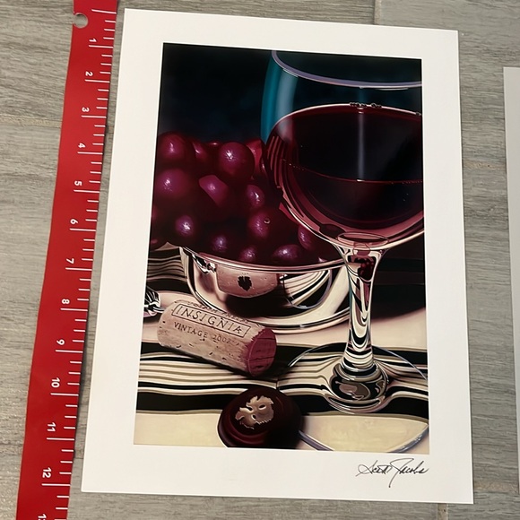 Seriolithograph “GRAPE PERFECTION” by SCOTT JACOBS - Picture 4 of 9